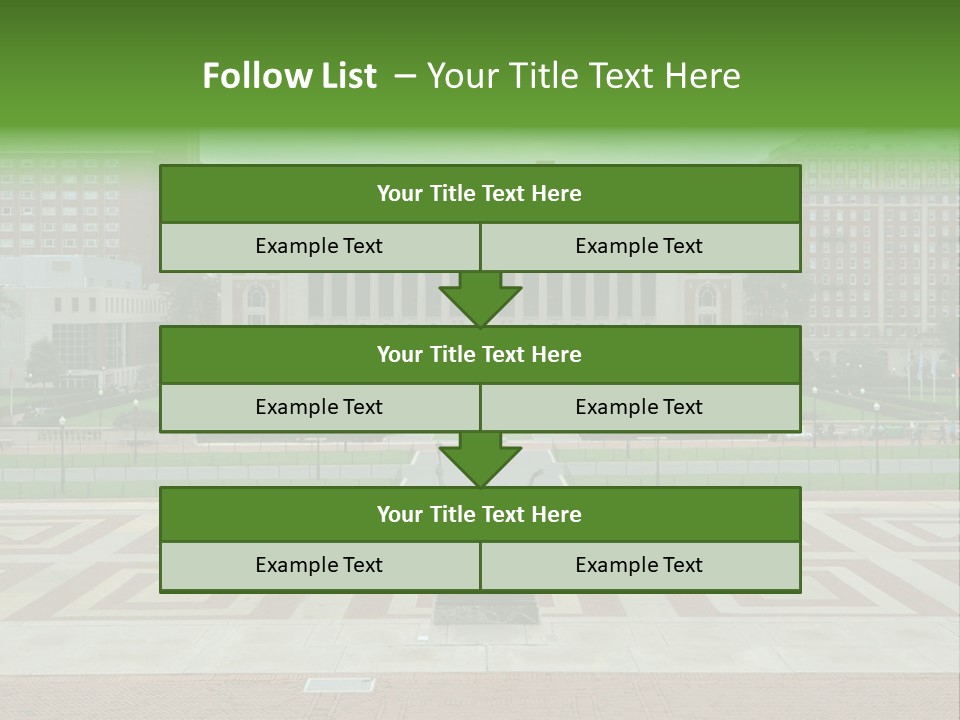York American President PowerPoint Template
