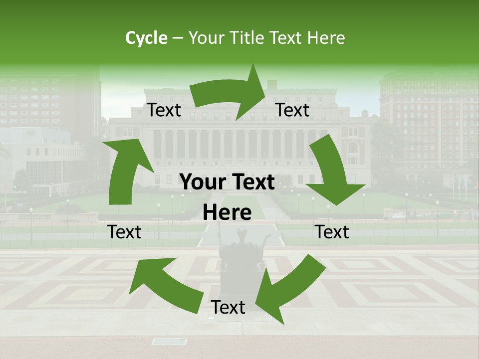 York American President PowerPoint Template