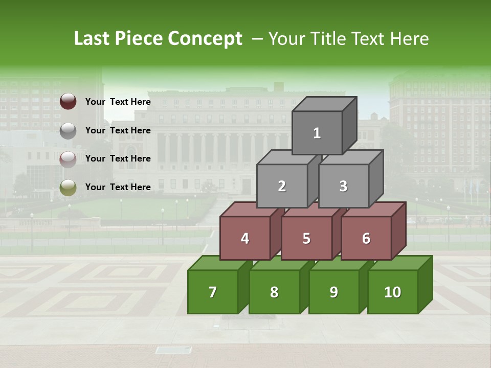 York American President PowerPoint Template