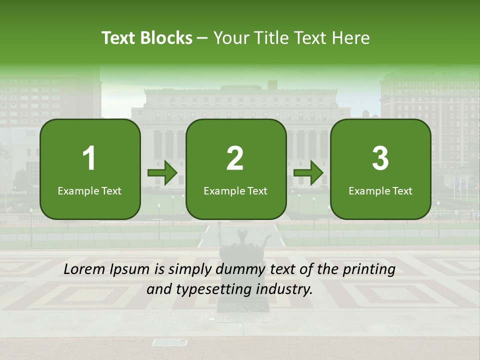 York American President PowerPoint Template