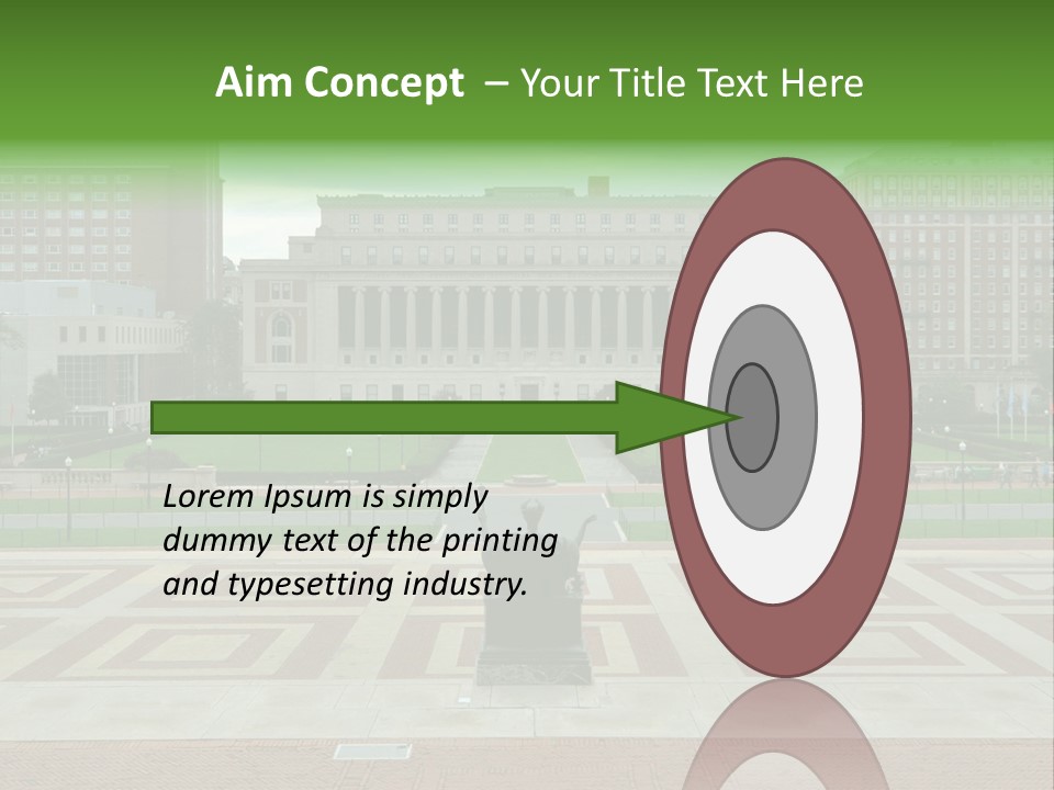 York American President PowerPoint Template