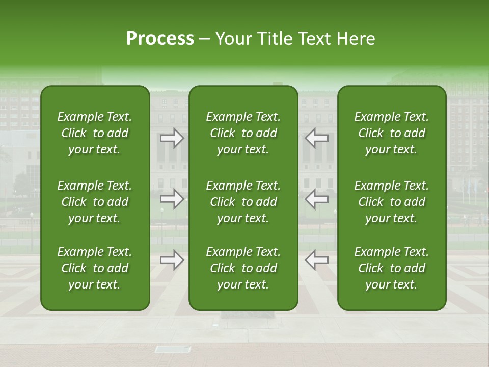 York American President PowerPoint Template
