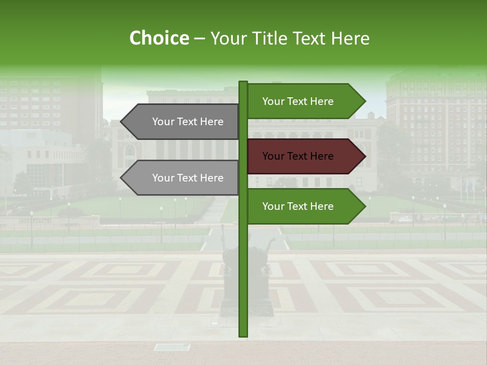 York American President PowerPoint Template