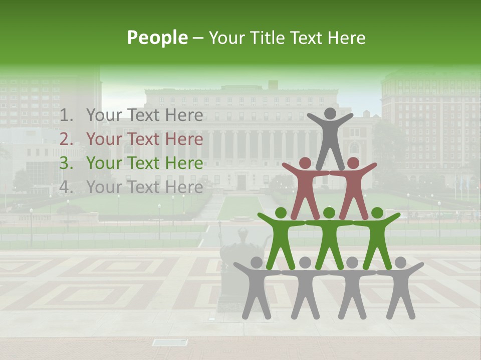 York American President PowerPoint Template