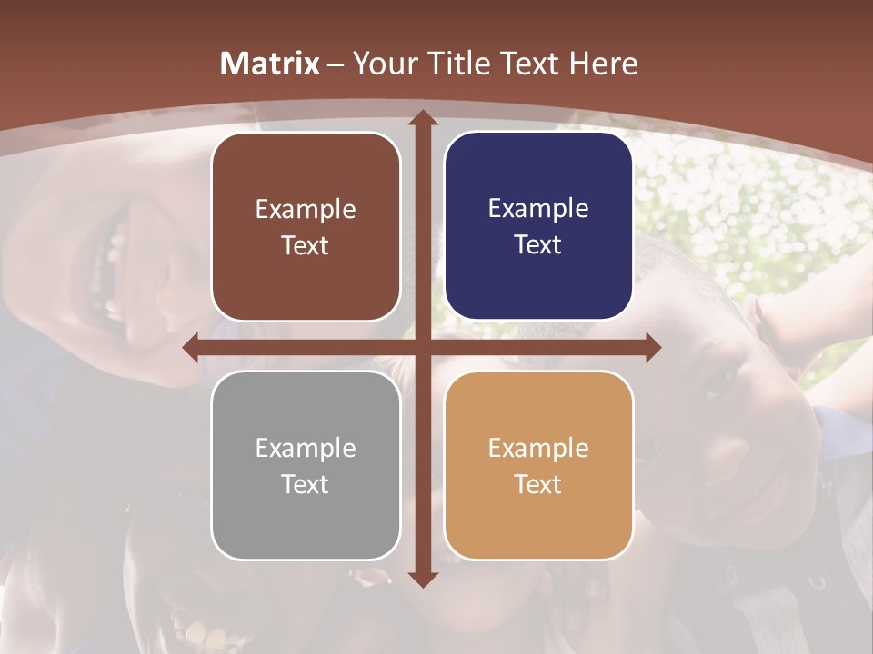 Low Angle Camera Embrace PowerPoint Template