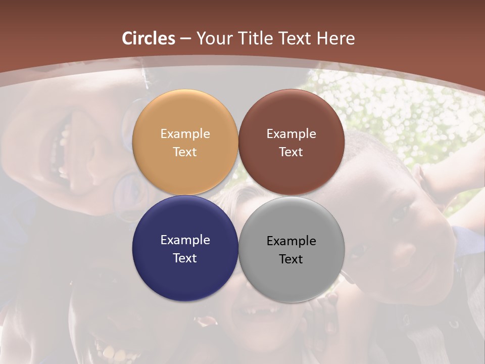 Low Angle Camera Embrace PowerPoint Template