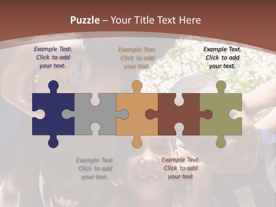 Low Angle Camera Embrace PowerPoint Template