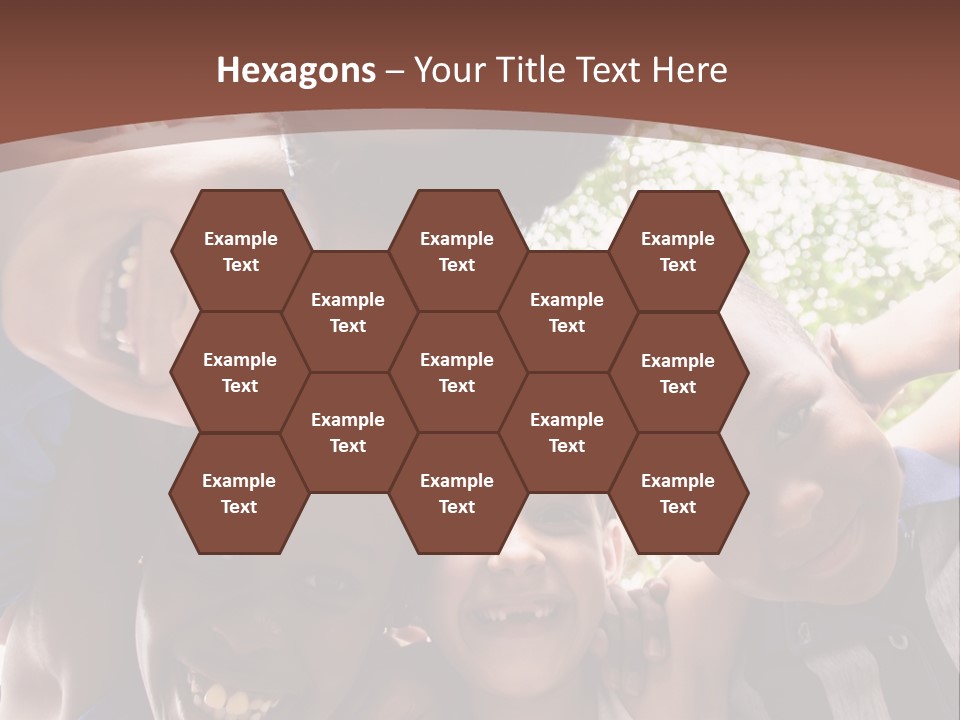 Low Angle Camera Embrace PowerPoint Template