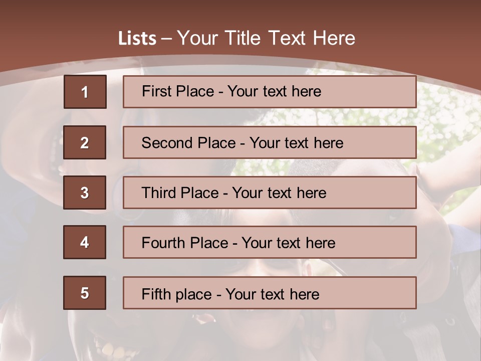 Low Angle Camera Embrace PowerPoint Template