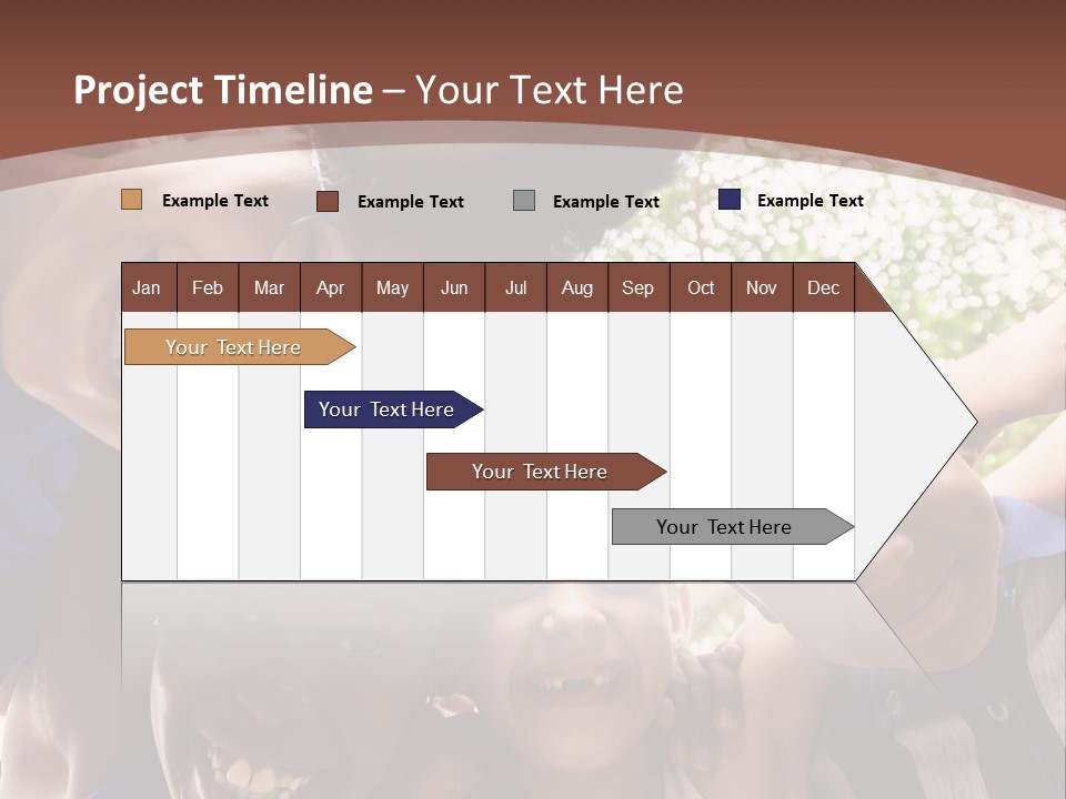 Low Angle Camera Embrace PowerPoint Template