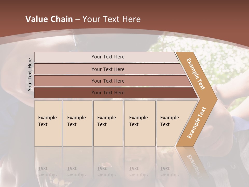 Low Angle Camera Embrace PowerPoint Template