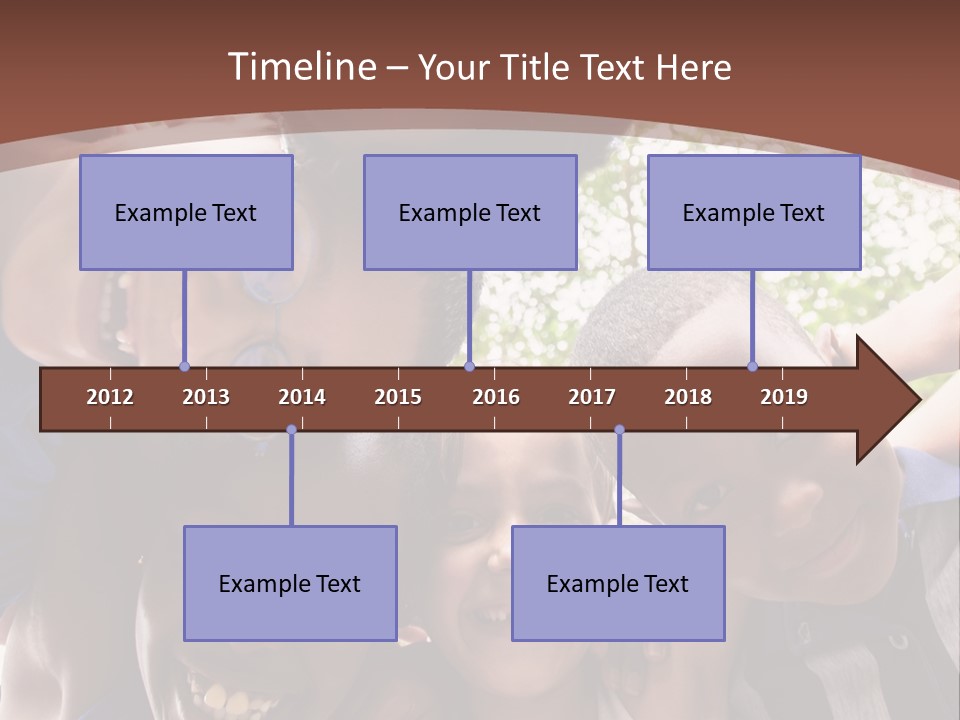 Low Angle Camera Embrace PowerPoint Template