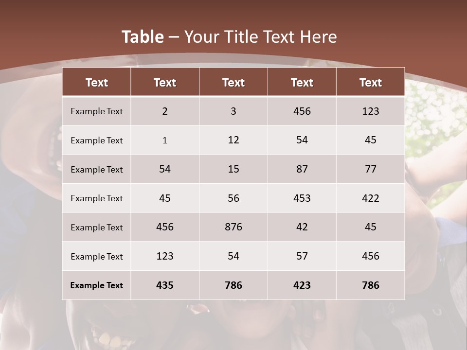 Low Angle Camera Embrace PowerPoint Template