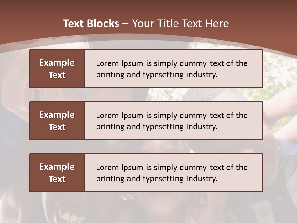 Low Angle Camera Embrace PowerPoint Template