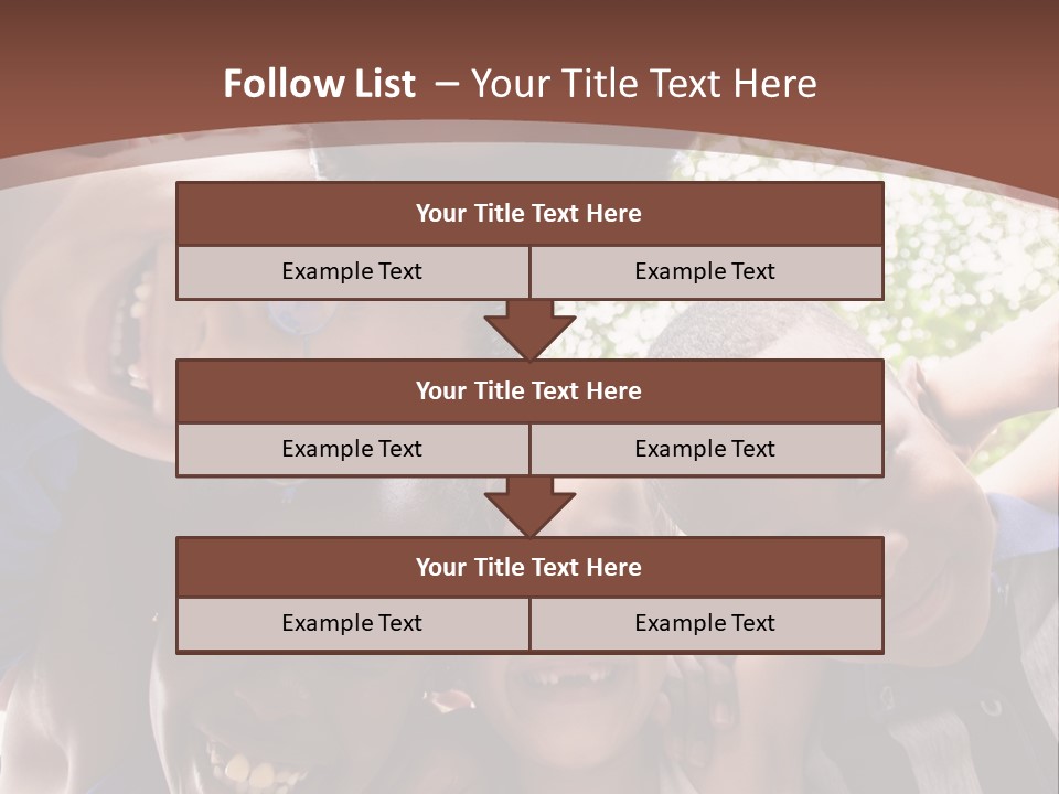 Low Angle Camera Embrace PowerPoint Template