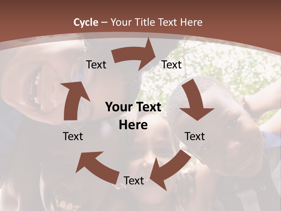 Low Angle Camera Embrace PowerPoint Template
