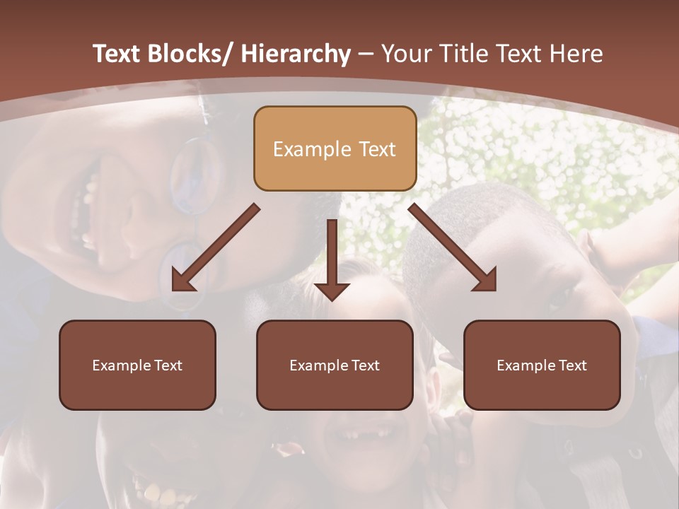 Low Angle Camera Embrace PowerPoint Template