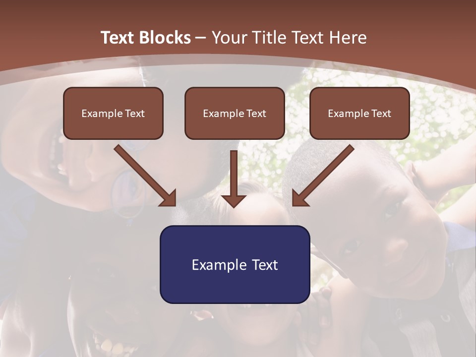 Low Angle Camera Embrace PowerPoint Template