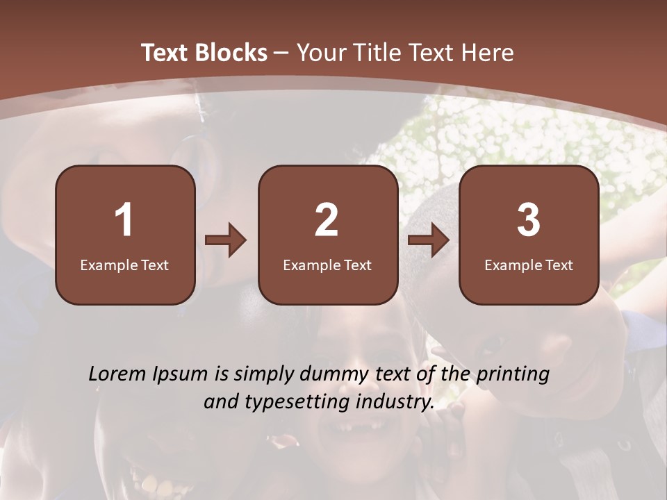 Low Angle Camera Embrace PowerPoint Template