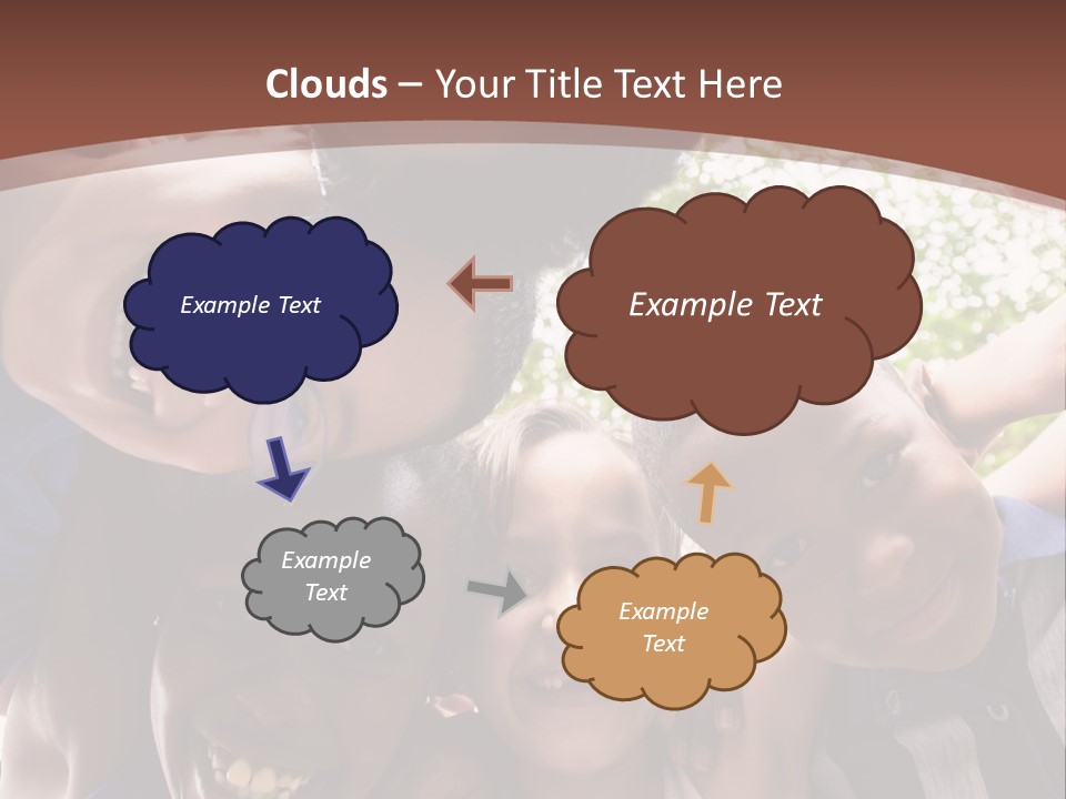 Low Angle Camera Embrace PowerPoint Template