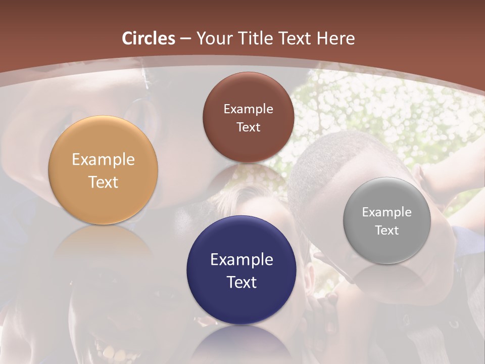 Low Angle Camera Embrace PowerPoint Template