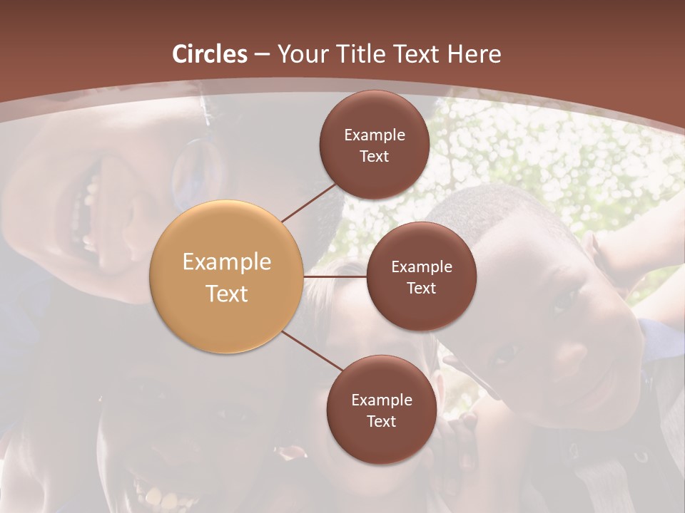 Low Angle Camera Embrace PowerPoint Template