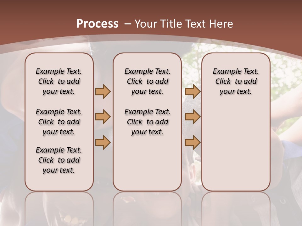 Low Angle Camera Embrace PowerPoint Template