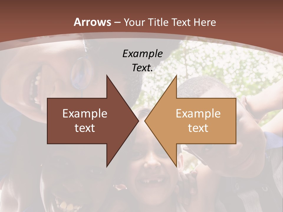 Low Angle Camera Embrace PowerPoint Template