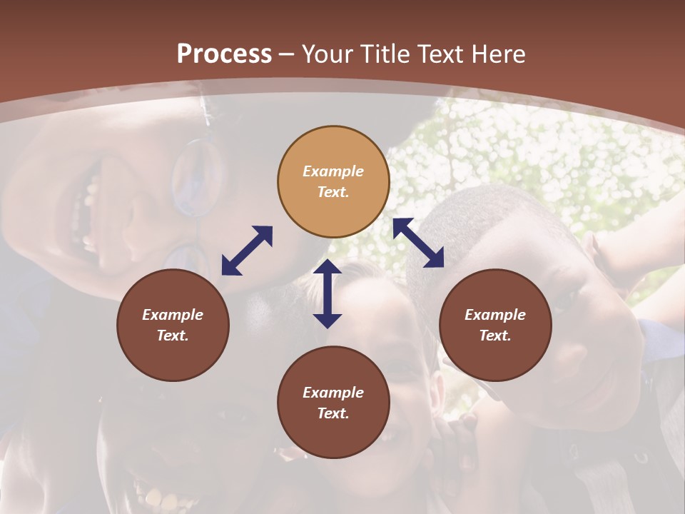 Low Angle Camera Embrace PowerPoint Template