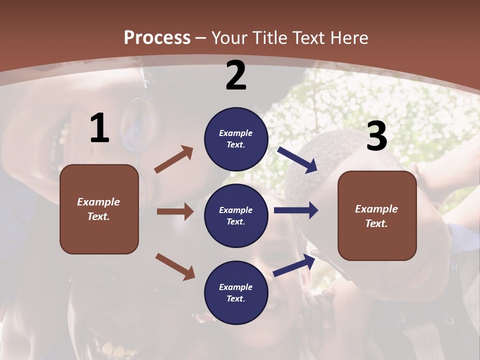 Low Angle Camera Embrace PowerPoint Template