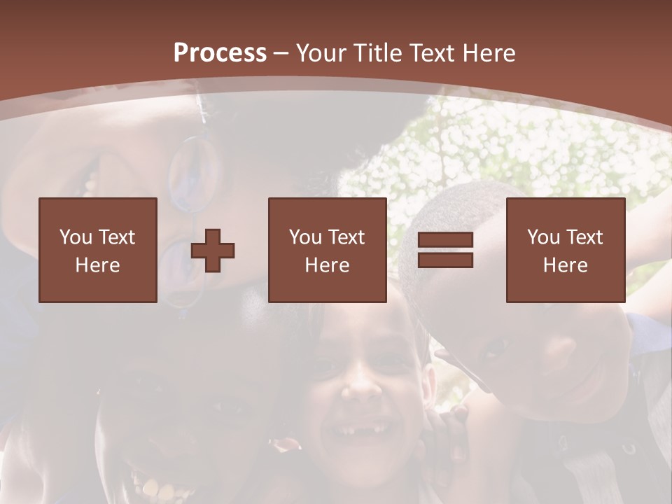 Low Angle Camera Embrace PowerPoint Template