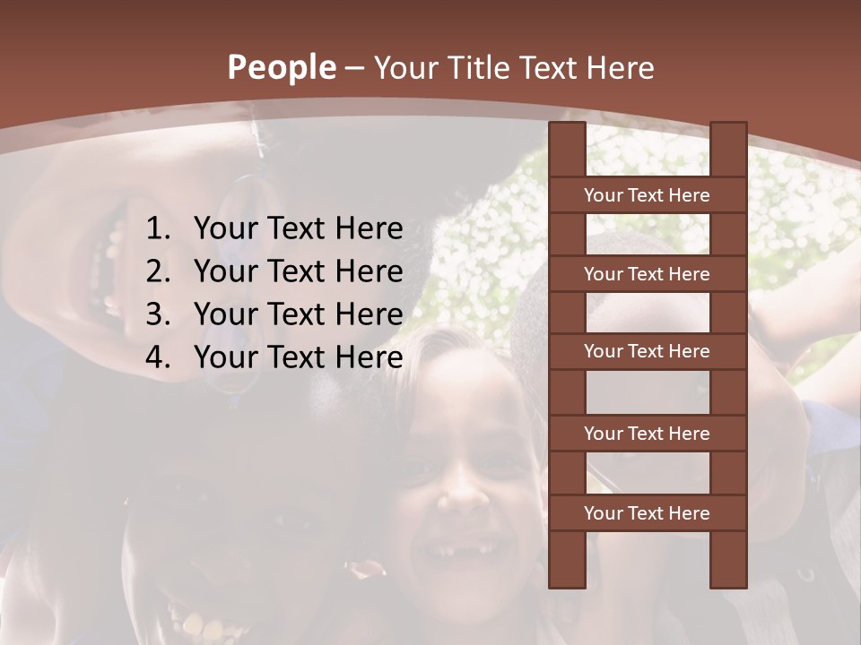 Low Angle Camera Embrace PowerPoint Template