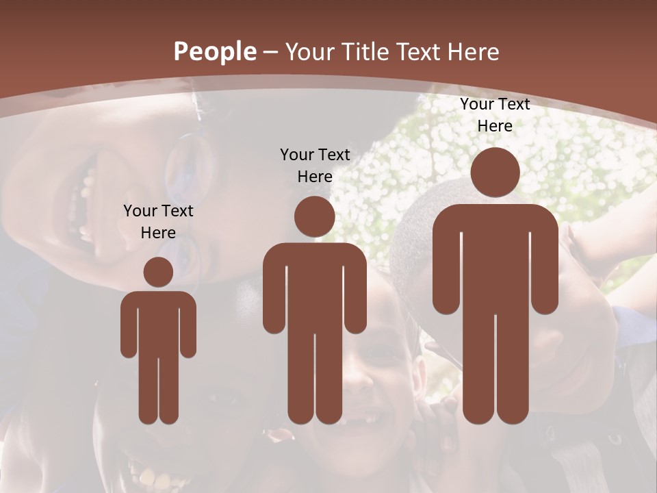 Low Angle Camera Embrace PowerPoint Template