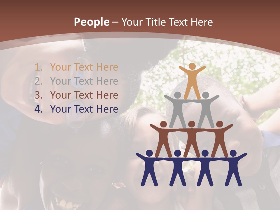 Low Angle Camera Embrace PowerPoint Template