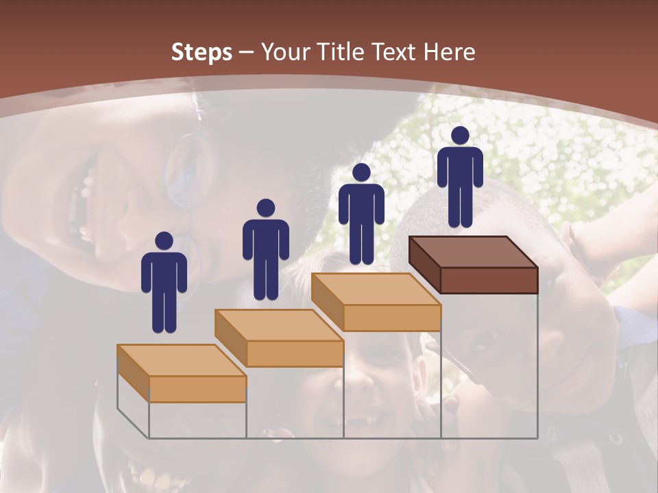 Low Angle Camera Embrace PowerPoint Template