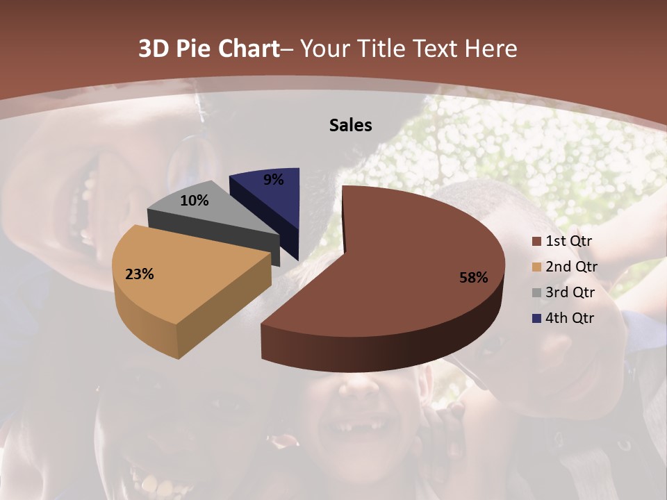Low Angle Camera Embrace PowerPoint Template