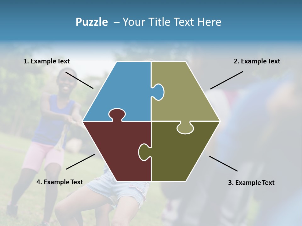 Strength Playing Recreation PowerPoint Template