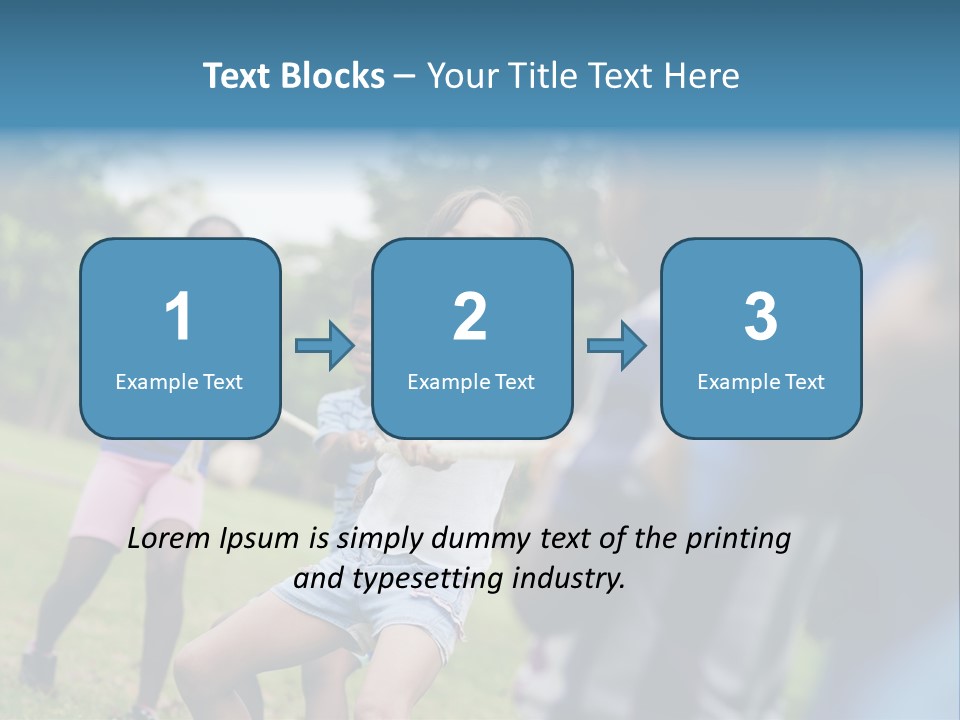 Strength Playing Recreation PowerPoint Template