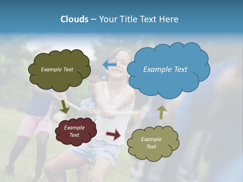 Strength Playing Recreation PowerPoint Template