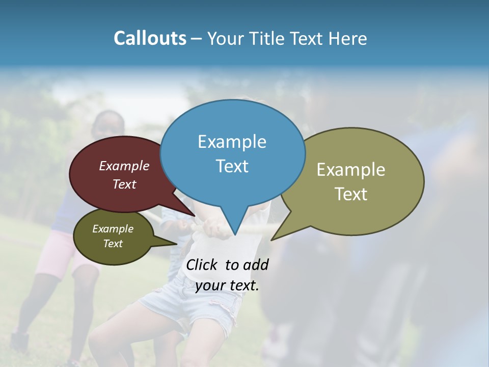 Strength Playing Recreation PowerPoint Template