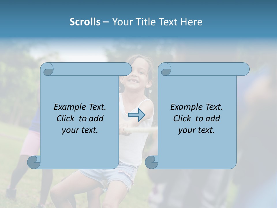 Strength Playing Recreation PowerPoint Template