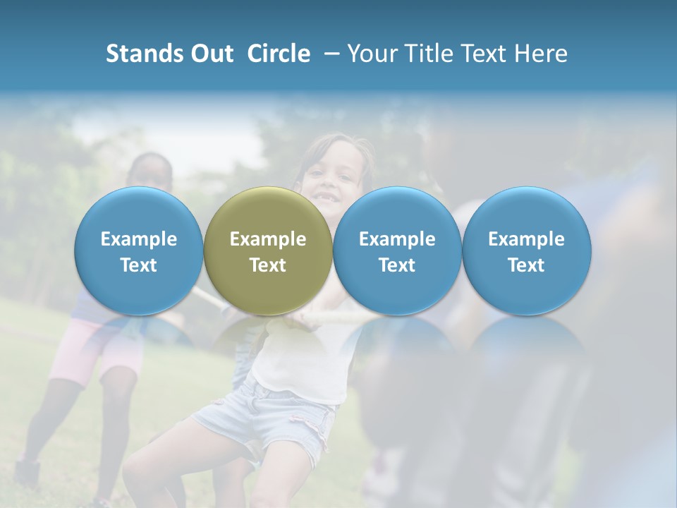 Strength Playing Recreation PowerPoint Template