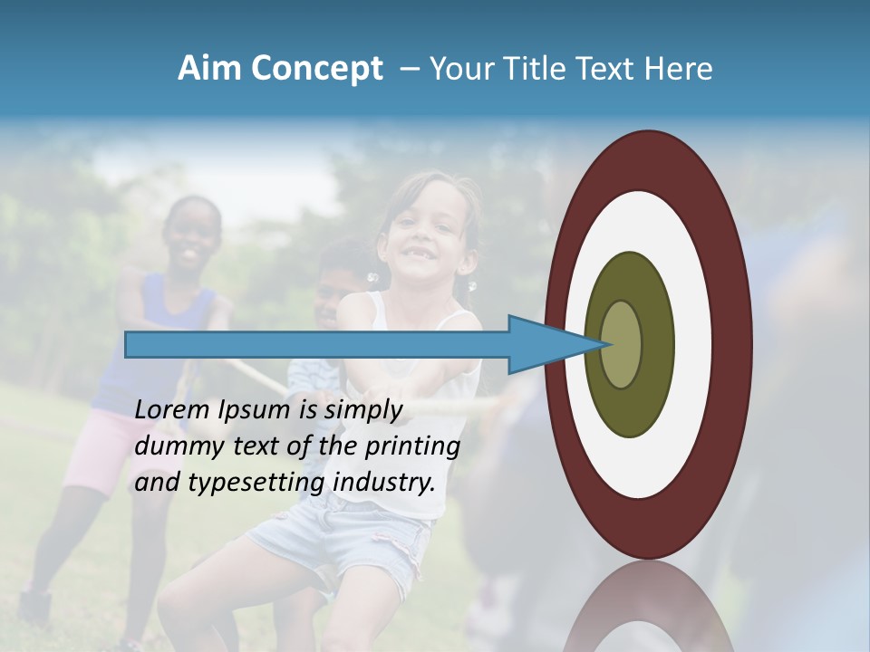 Strength Playing Recreation PowerPoint Template
