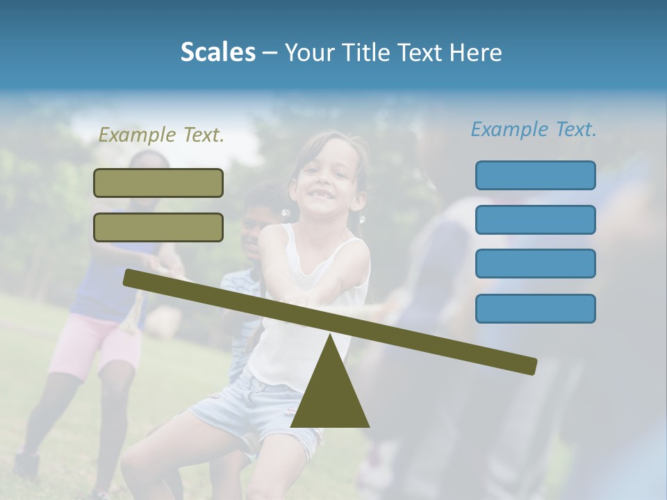 Strength Playing Recreation PowerPoint Template