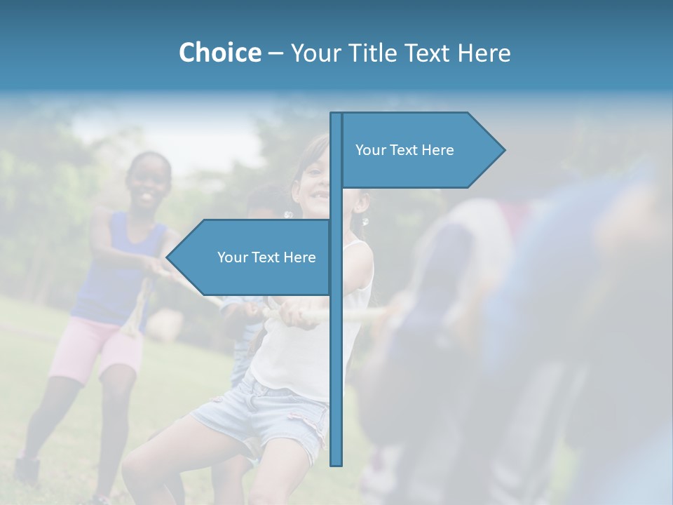 Strength Playing Recreation PowerPoint Template