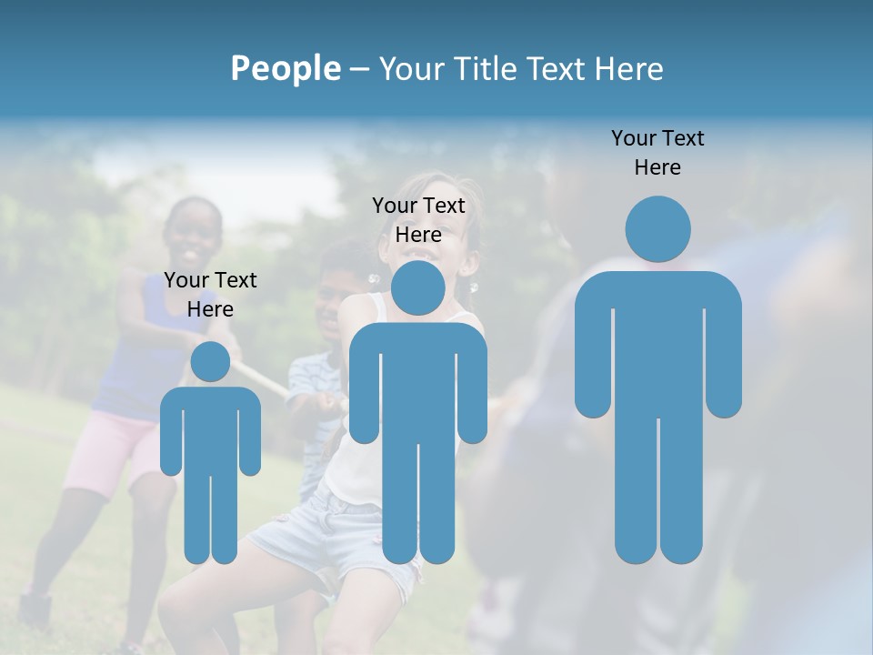 Strength Playing Recreation PowerPoint Template