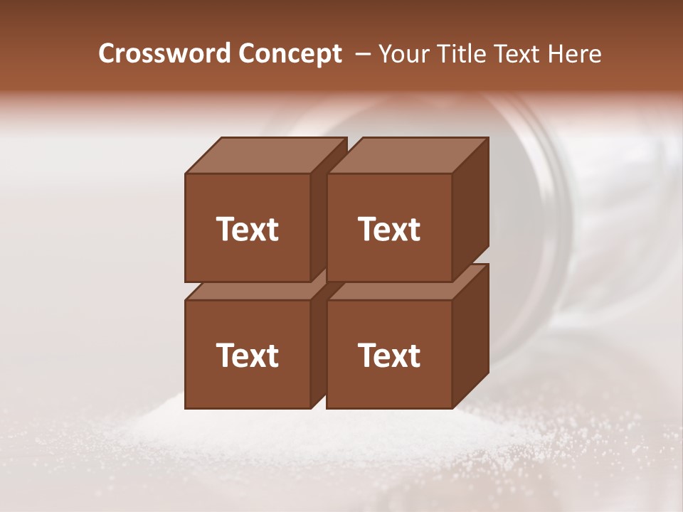 Mineral Spill Nobody PowerPoint Template