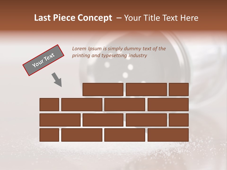 Mineral Spill Nobody PowerPoint Template