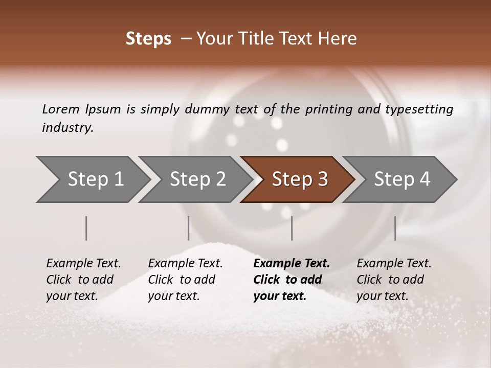 Mineral Spill Nobody PowerPoint Template