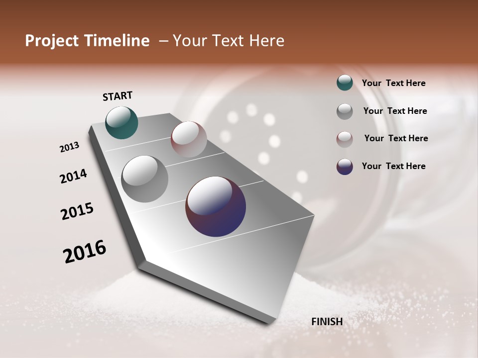 Mineral Spill Nobody PowerPoint Template